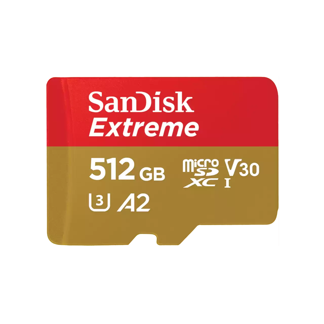 Sandisk microSDXC Extreme 512GB + SD Adapter 190MB/s