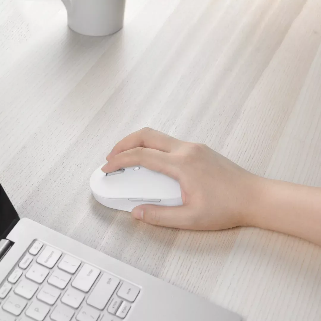 Xiaomi Dual Mode Wireless Mouse Silent Edition White - Bežični miš