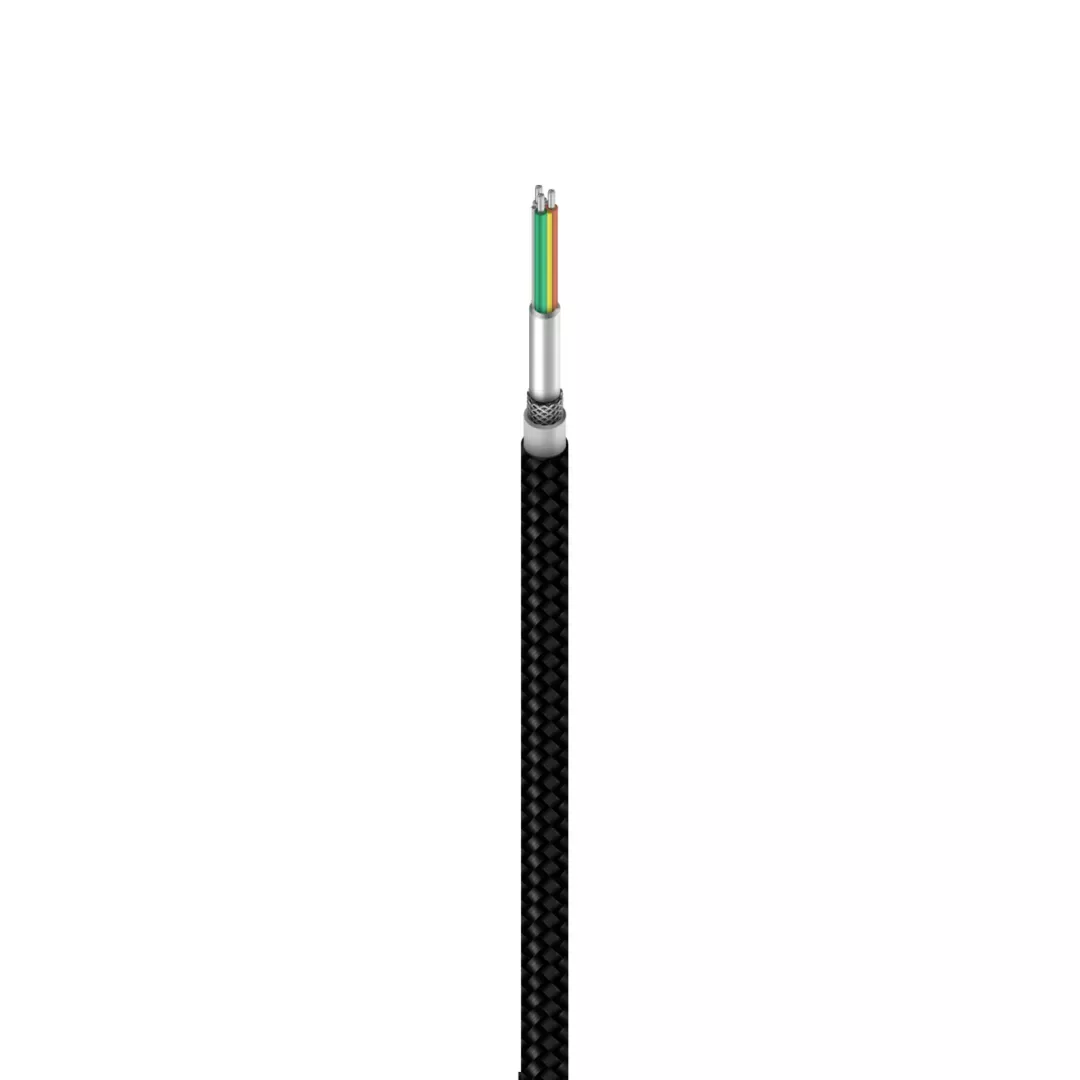 Xiaomi Mi USB Type-C Braided Cable (1 m) Black - Kabel