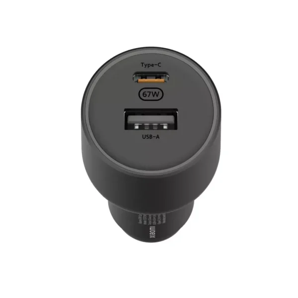 Xiaomi 67 W Car Charger (USB-A + Type-C) - Auto Punjač