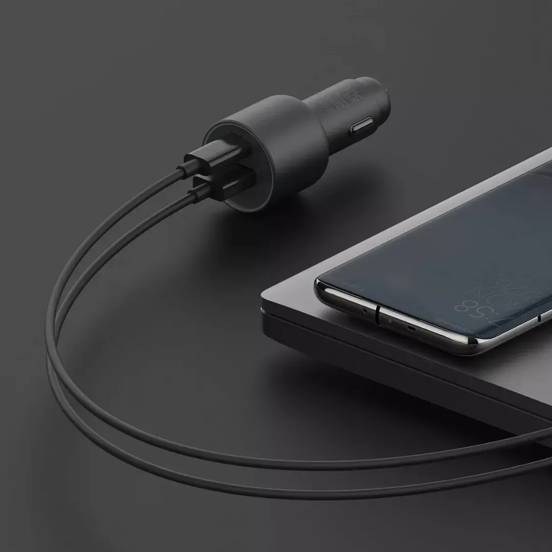 Xiaomi 67 W Car Charger (USB-A + Type-C) - Auto Punjač