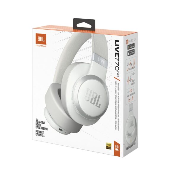 JBL Live 770 NC Bluetooth slušalice – Bijele