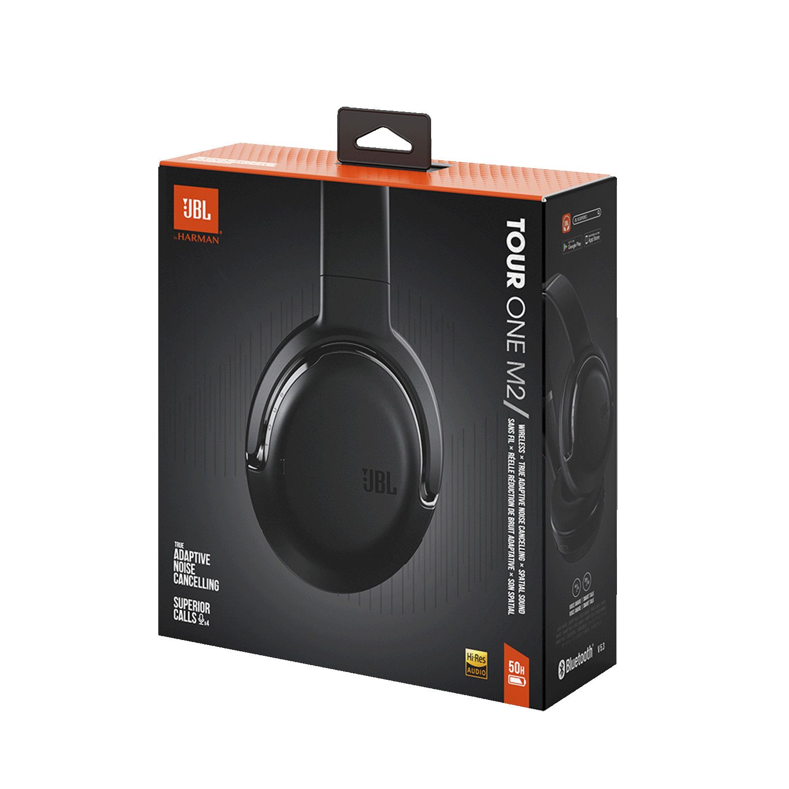 JBL TOUR ONE M2 Bluetooth slušalice – Crne