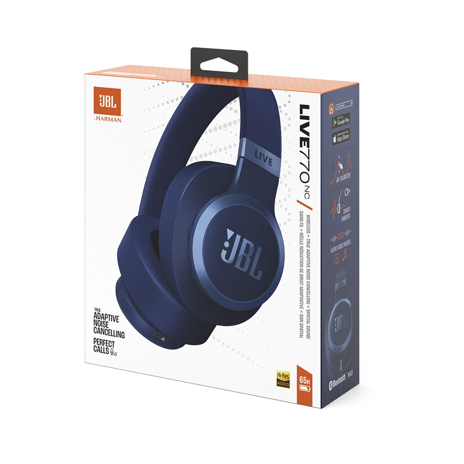 JBL Live 770 NC Bluetooth slušalice – Plave